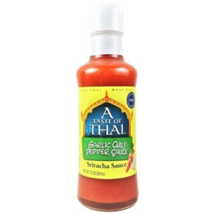 a taste of thai garlic chili pepper sauce